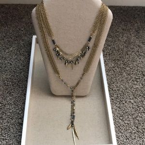 Stella and Dot lariat necklace
